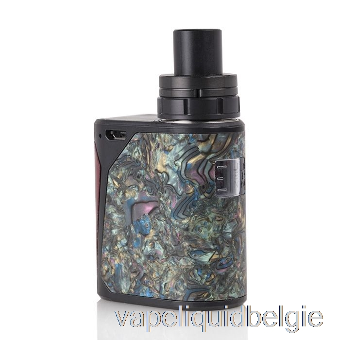 Vape Liquid Smok Priv One 60w Alles-in-één Kit - 920mah Zwart Lichaam / Groene Parelmoer